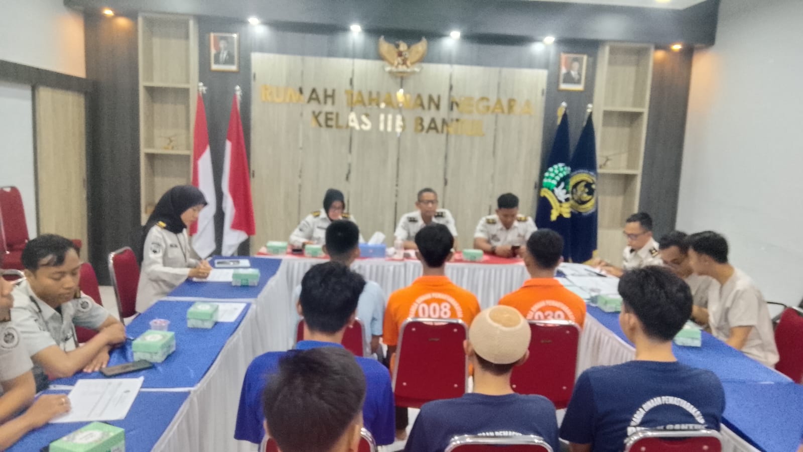 Sidang TPP di Rutan Kelas IIB Bantul